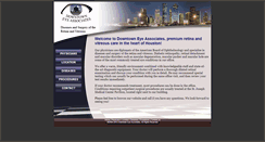 Desktop Screenshot of downtowneye.com