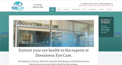 Desktop Screenshot of downtowneye.net